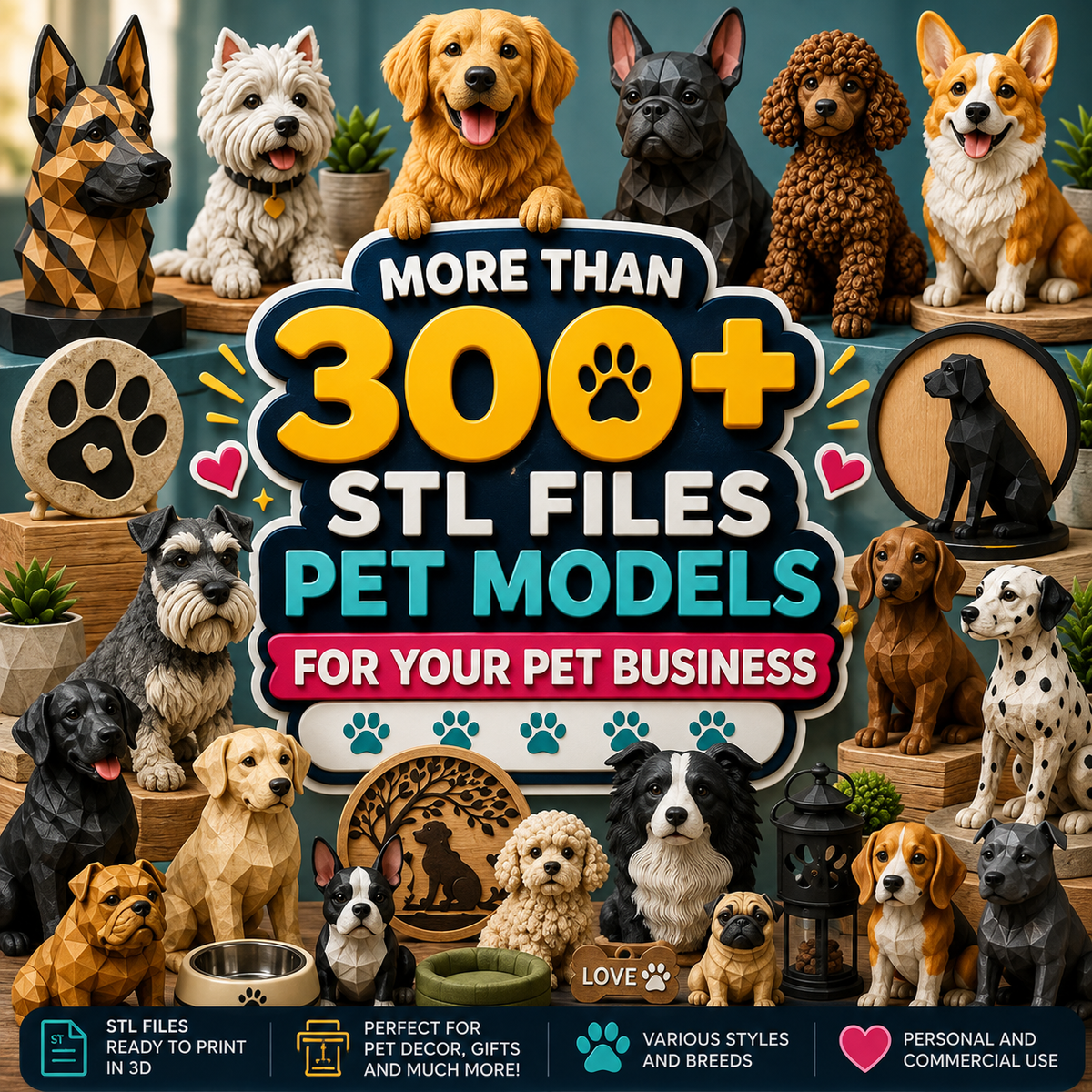 3D PETS VIP
