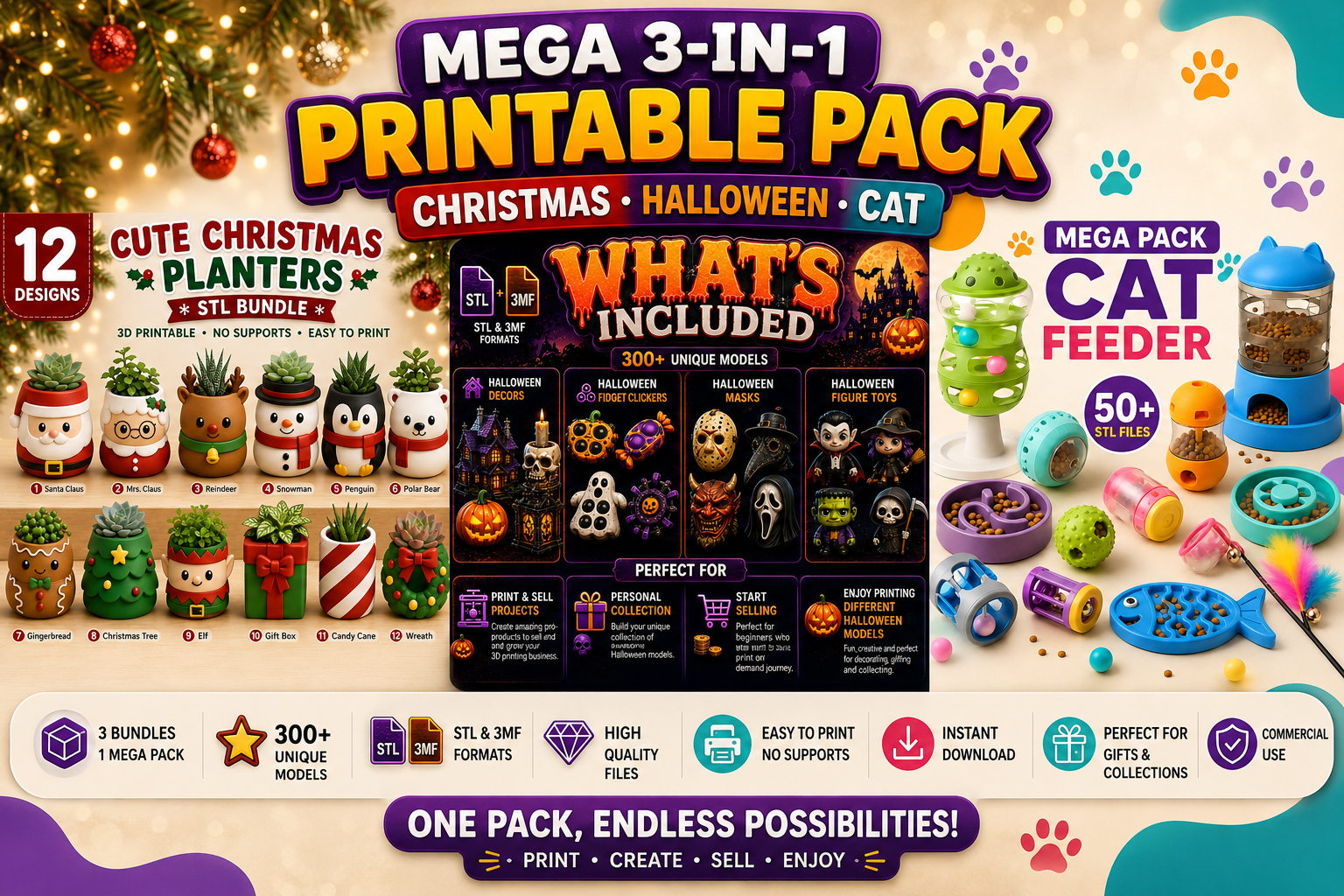 mega pack 3x1