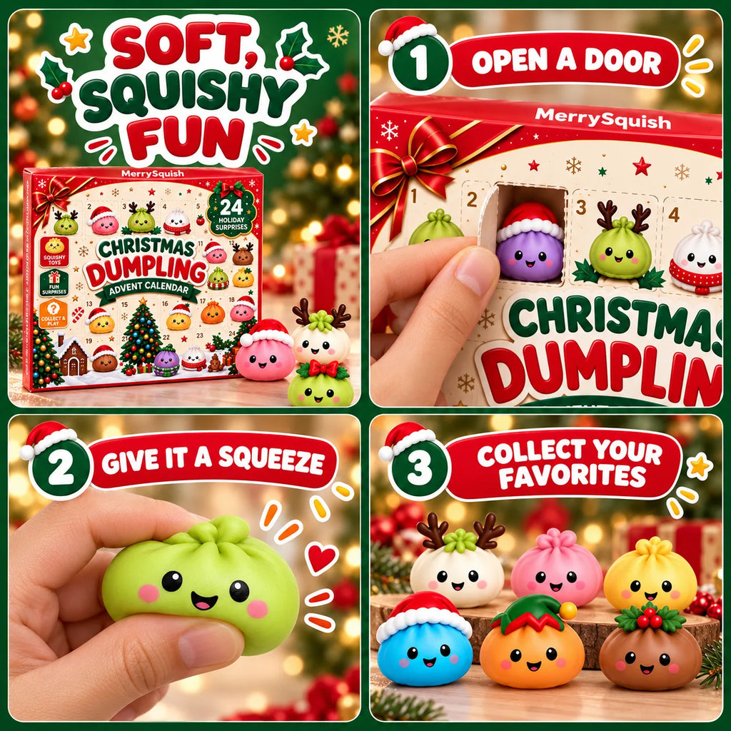 Dumpling Squishy Advent Calendar 2026