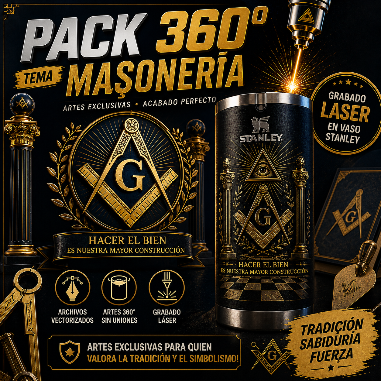 Freemasonry 6-Design Pack