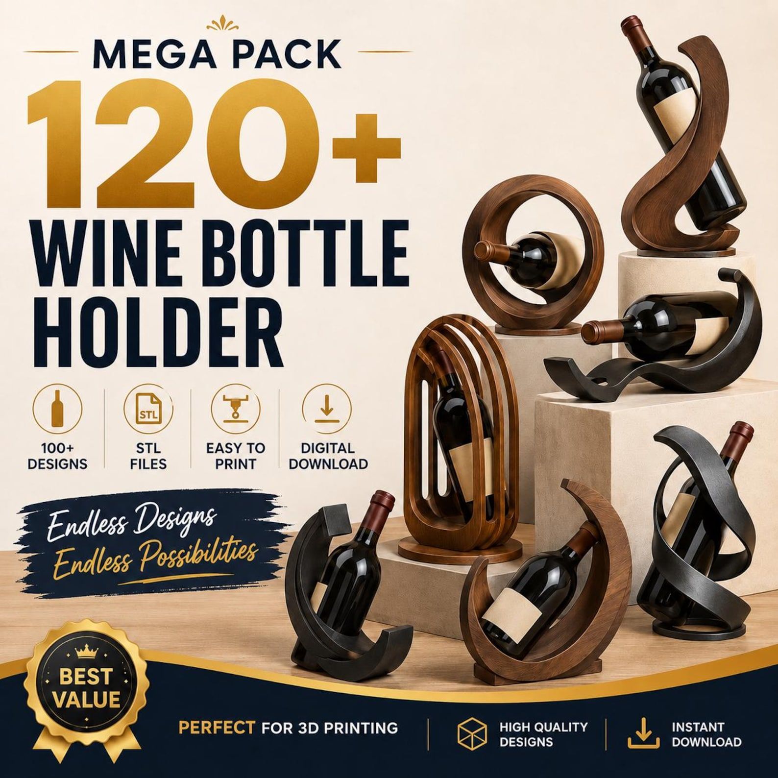 wine bottle
