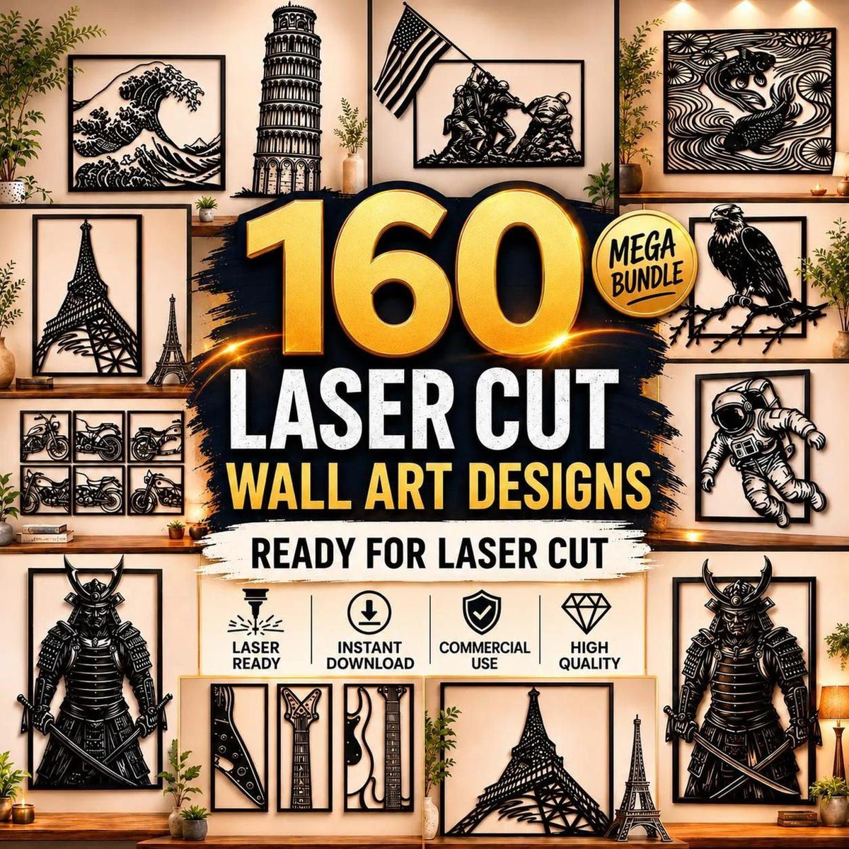 laser cut